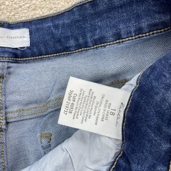 KanCan Essentials High Rise Bootcut Jeans Size 18 Women Blue 27" Inseam 65-20 - Picture 5 of 8
